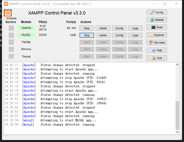 xampp-controller